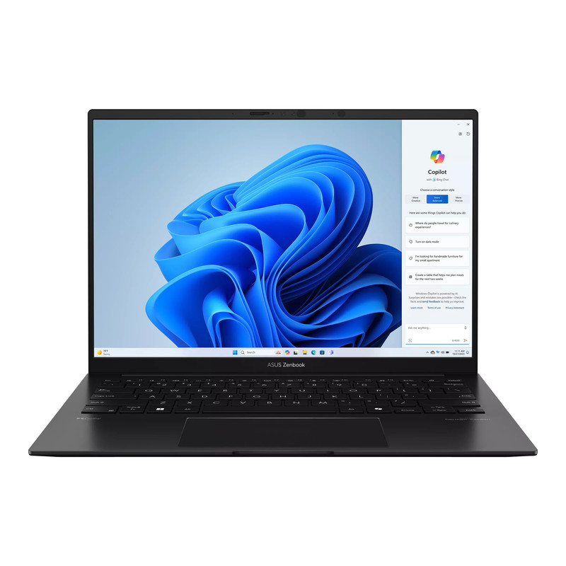 لپ‌تاپ 14 اینچی ایسوس مدل Zenbook 14 OLED UM3406GA-Ryzen Ai 7 445-16GB LPDDR5X-512GB SSD-Touch-W – کاستوم شده