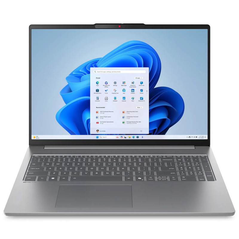 لپ تاپ 16 اینچی لنوو مدل IdeaPad Slim 5 16IMH10-Core Ultra 5 135H-8GB DDR5 5600MHz-2TB SSD-IPS – کاستوم شده
