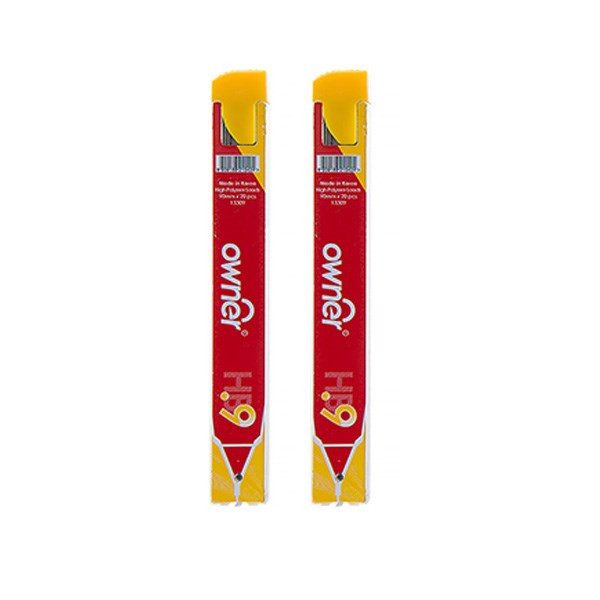 نوک مداد نوکی 0.9 میلی‌متری اونر مدل High Polymer بسته 2 عددی