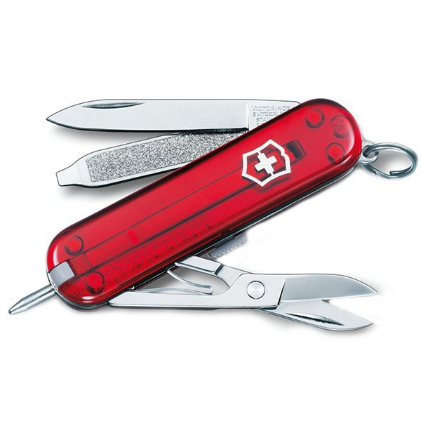 چاقوی ویکتورینوکس مدل Signature Red Trans کد 06225T
