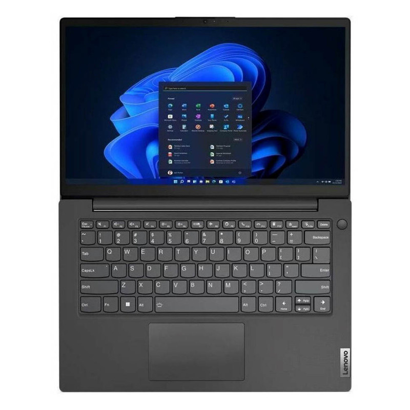 لپتاپ لنوو مدل V15 G4 IRU با پردازنده Core i3-1315U، رم DDR4 8GB با فرکانس 3200MHz، حافظه SSD با ظرفیت 256GB، نمایشگر 15.6 اینچ TN با وضوح Full HD