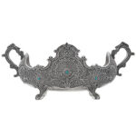 کشکول پایه کوتاه سیلویا طرح مینیاتوری کد 18009832
