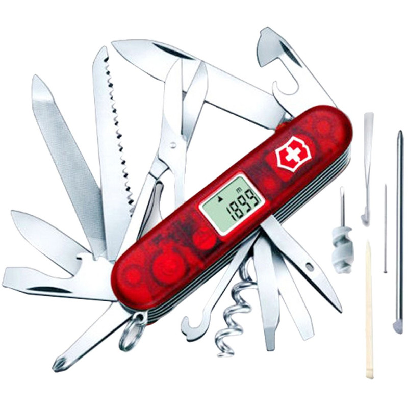 چاقوی ویکتورینوکس مدل Expedition-Kit Red Trans کد 18741AVT