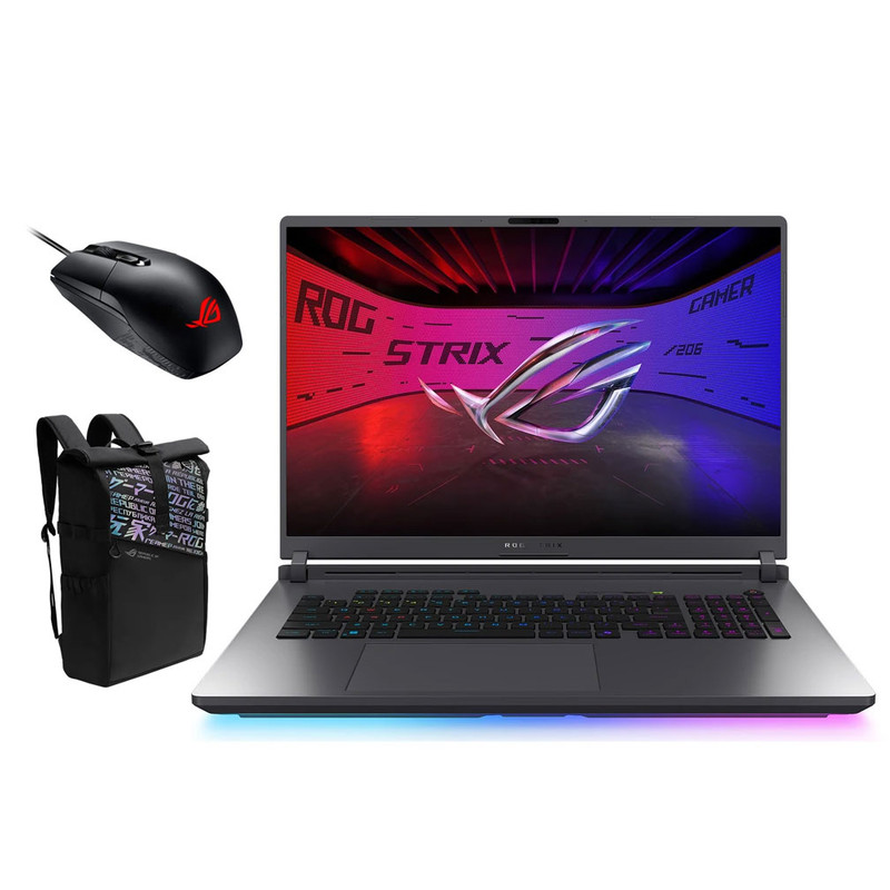 لپ تاپ 18 اینچی ایسوس مدل ROG Strix G18 (2025) G815LR-Core Ultra 9 275HX-RTX5070Ti 12GB-24GB DDR5 5600MHz-1TB SSD-WUXGA 144Hz به همراه کیف و ماوس – کاستوم شده