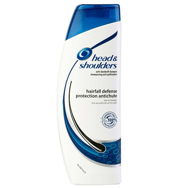 شامپو ضد ریزش مردانه هد اند شولدرز مدل Hairfall Defense حجم 400 میلی لیتر